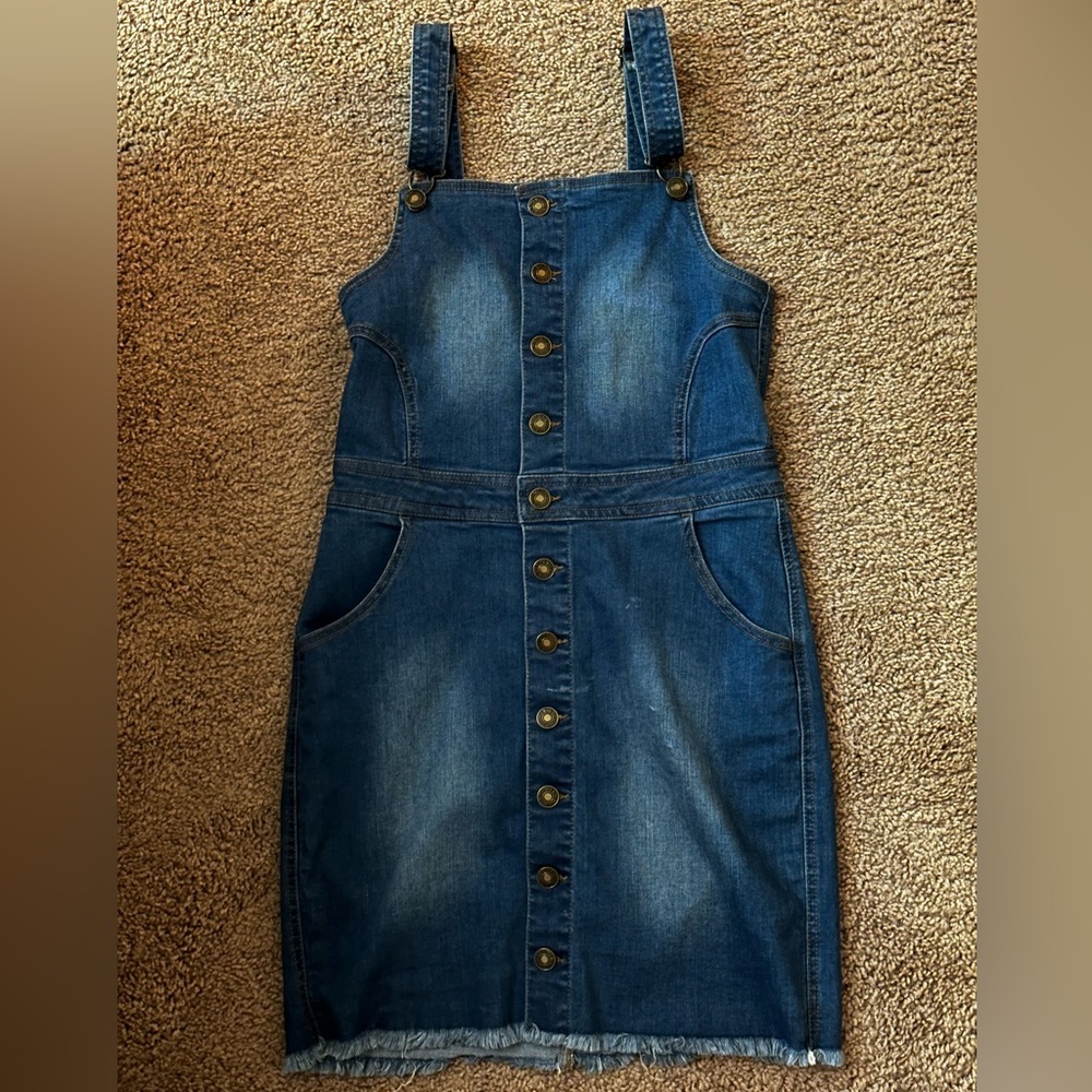 Wax Jean denim dress size small